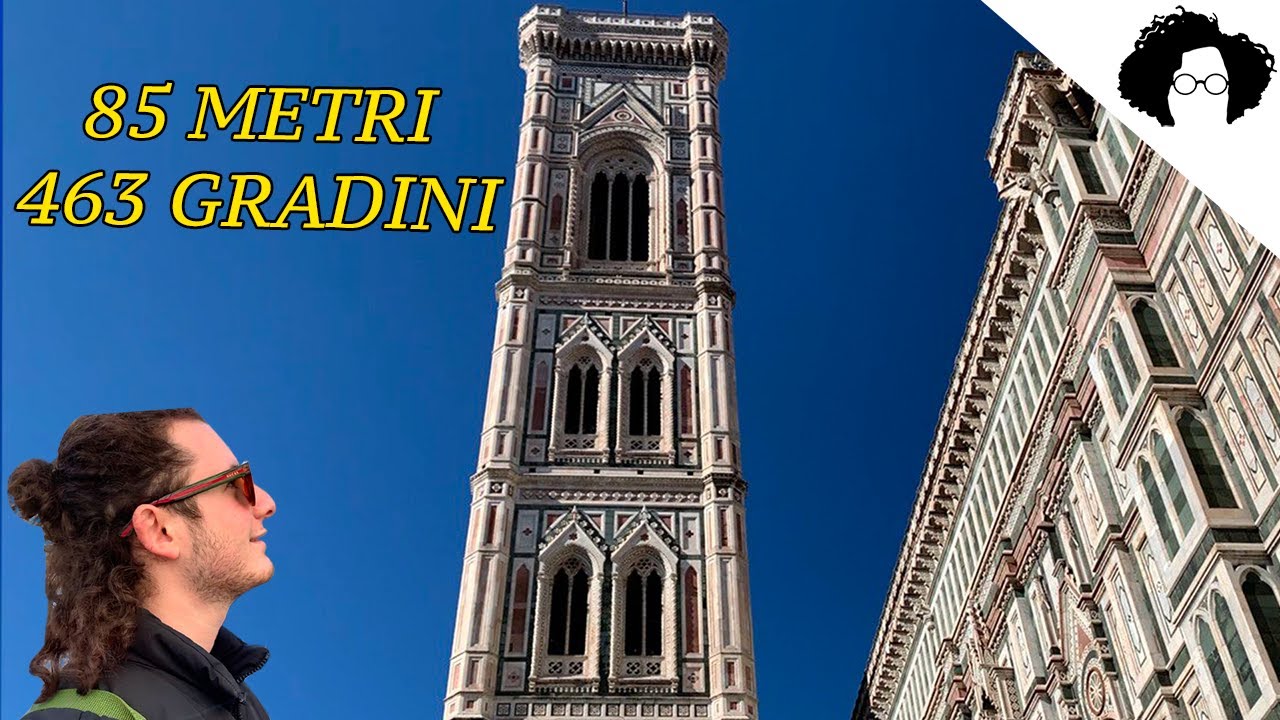 VLOG - Salgo sul campanile di Giotto a Firenze