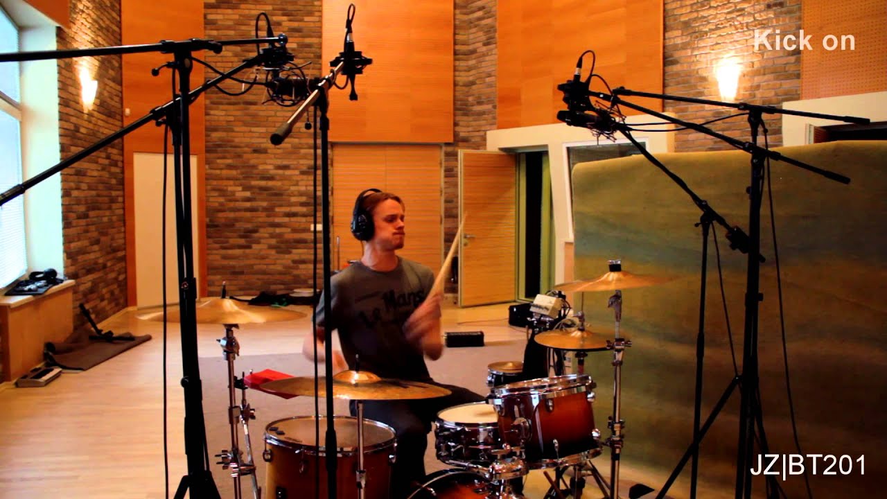 JZ Microphones BT201 vs Schoeps CMC6-UG vs Neumann U87 Ai - Drum Overheads