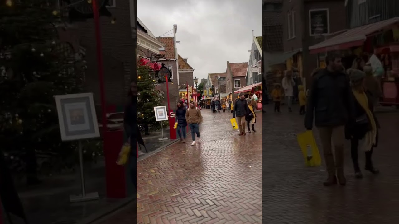 Volendam, Noord-Holland Netherlands Europe | winter | town | Markermeer Lake | fishing | harbor