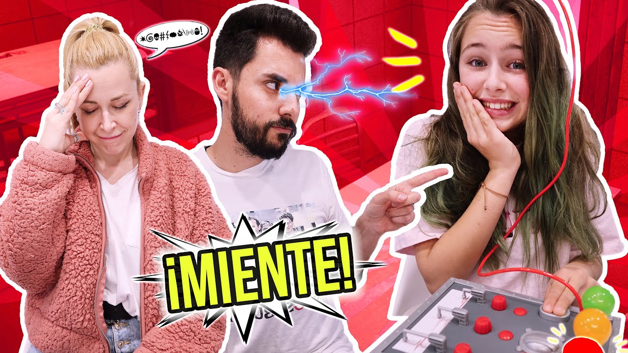 PREGUNTAS INCÓMODAS a NUESTRA HIJA ADOLESCENTE 💥con MÁQUINA DE LA VERDAD ❌Familia Carameluchi