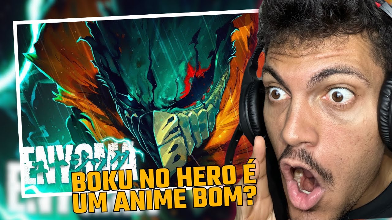 BOKU NO HERO É BOM? DÃO REAGE: Feridas e Sangue | Deku Dark (Boku no Hero) | Enygma