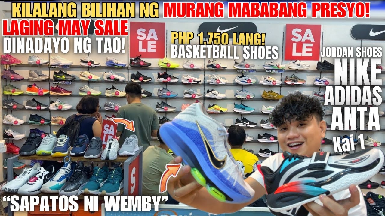 Store na Laging MURA at SALE - Nike, Adidas Anta and Jordan Shoes | Bagong Sapatos ni Sabrina 2