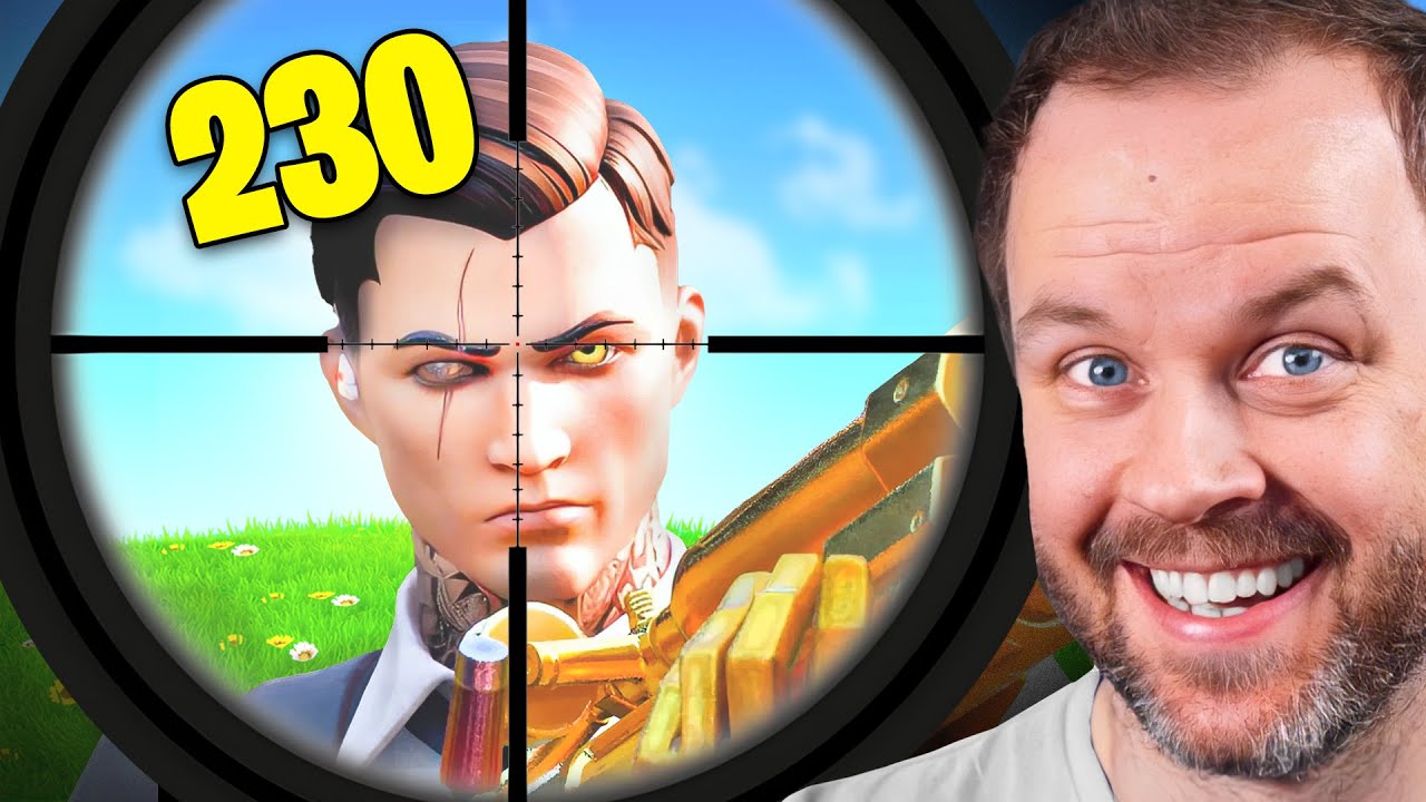 Fortnite but HEADSHOTS ONLY😯