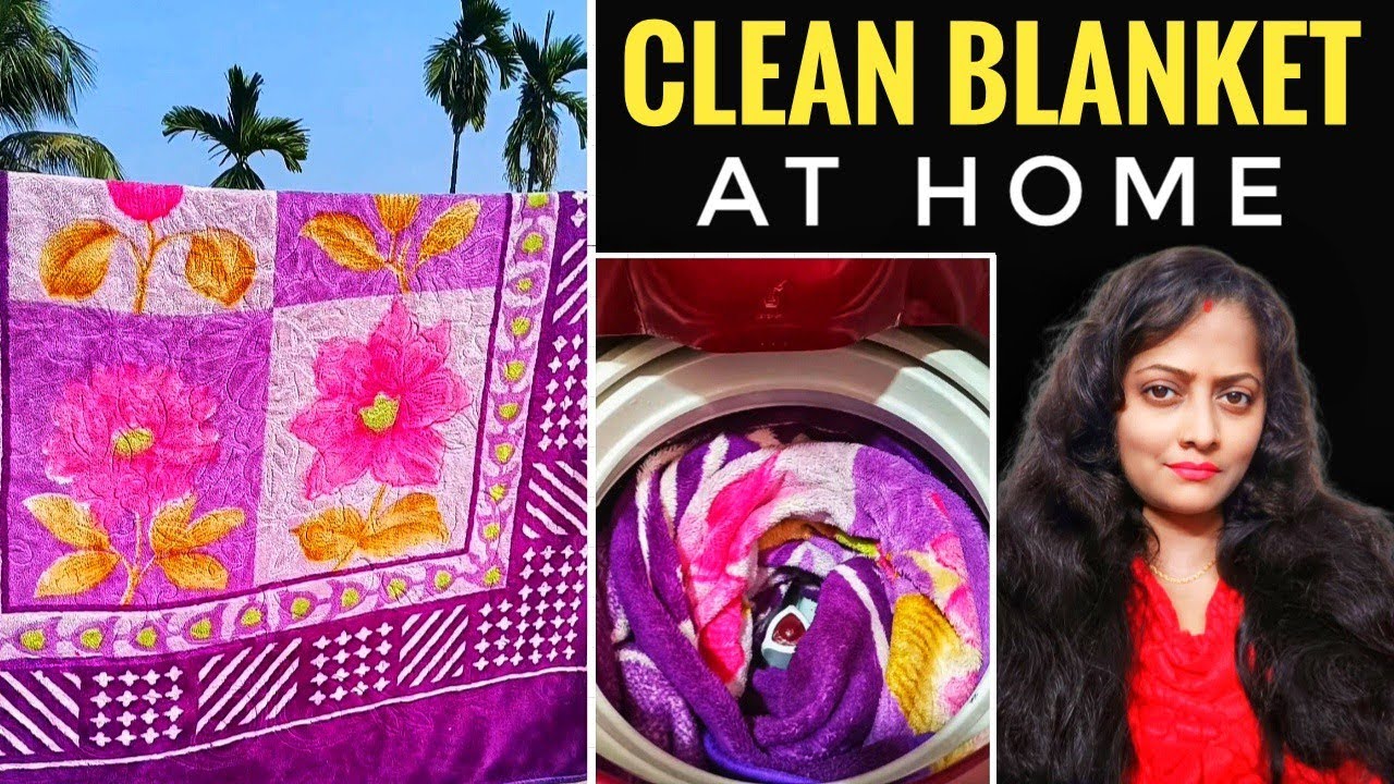 ওয়াশিং মেশিনে ভারী কম্বল ধোয়ার পদ্ধতি | How To Clean Blanket At Home | Clean Heavy Blanket At Home