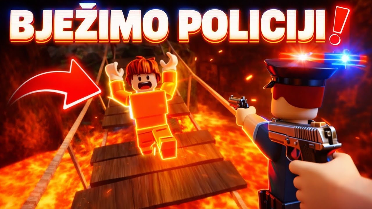 OPASNA POTJERA! 🔥 Roblox adrenalinska avantura za djecu