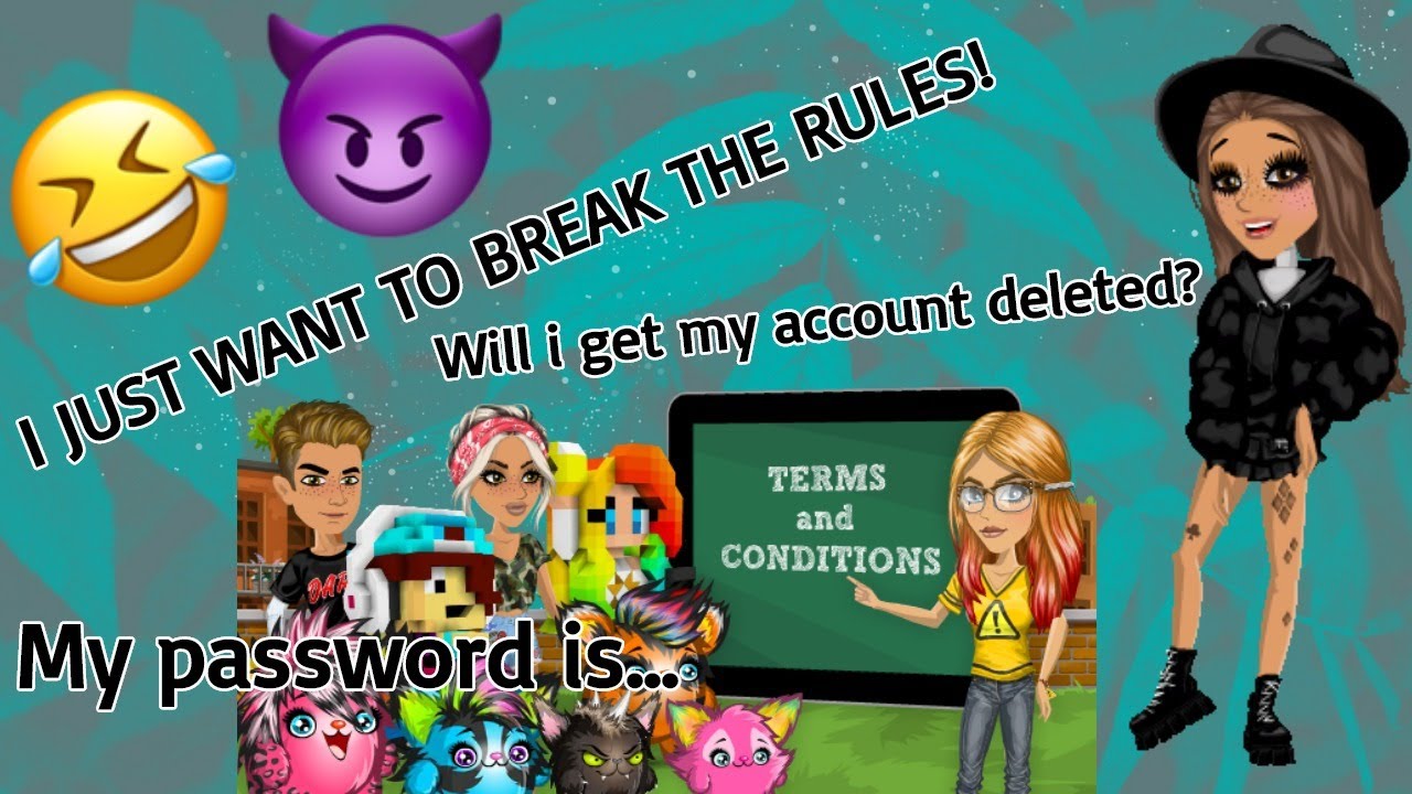 Breaking MSP rules! (will my account get deleted?)