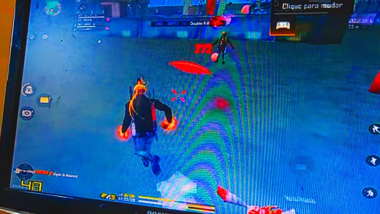 Movimenta&ccedil;&atilde;o 2P no PC Super Fraco ⚡ - Highlight FreeFire [Phoenix OS] ✨🃏