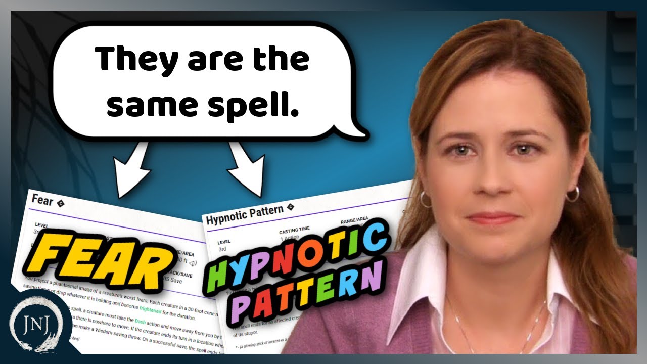 Is Fear better than Hypnotic Pattern?? | Fear vs Hypnotic Pattern | Magic in D&D 5e