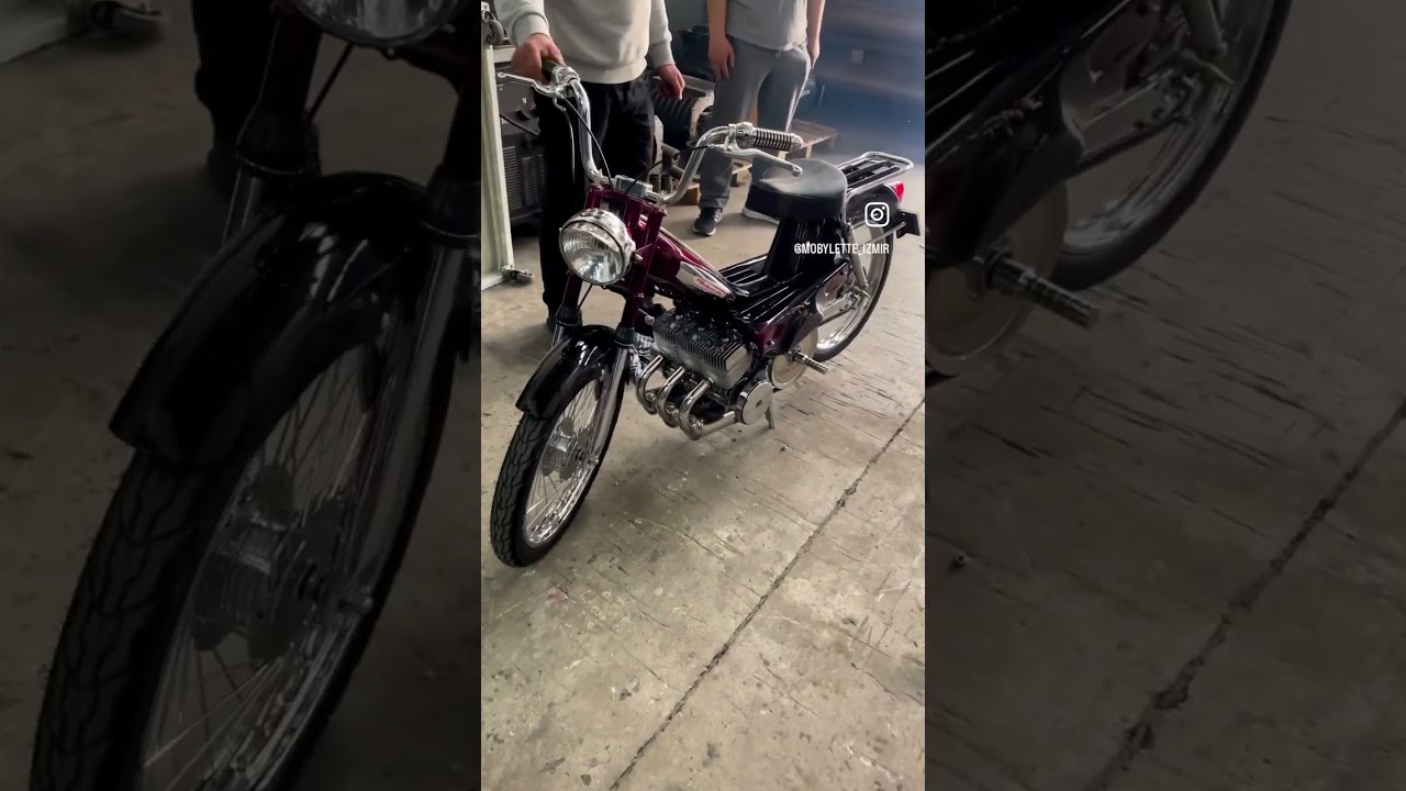 İnstgramda 11 milyon izlenen video!! #mobilet #mobylette #mobilette #izmir #turkey #brezilya #km