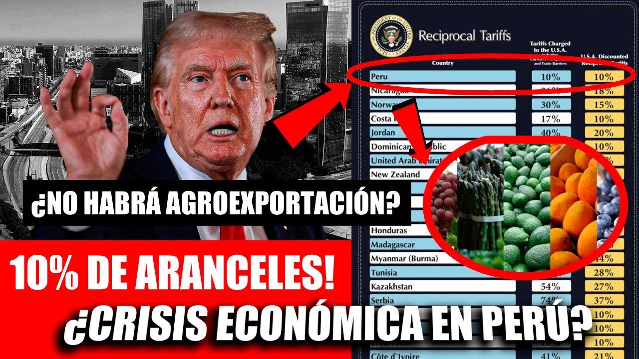 &iexcl;TRUMP IMPONE ARANCELES del 10% a PER&Uacute;! | &iquest;QU&Eacute; SIGNIFICA ESTO? | TE LO EXPLICO F&Aacute;CIL Y SENCILLO