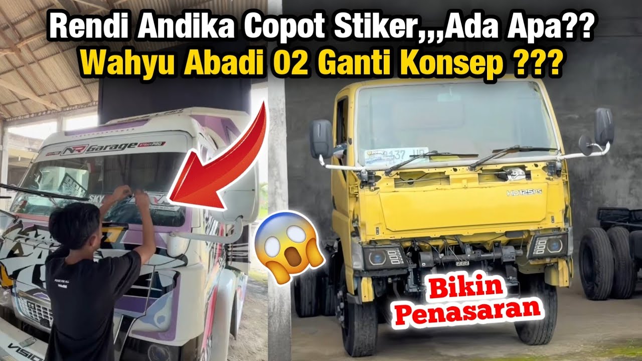 WAHYU ABADI 02 UBAH TOTAL⁉️ RENDI ANDIKA COPOT STIKER – TERNYATA INI ALASANNYA…