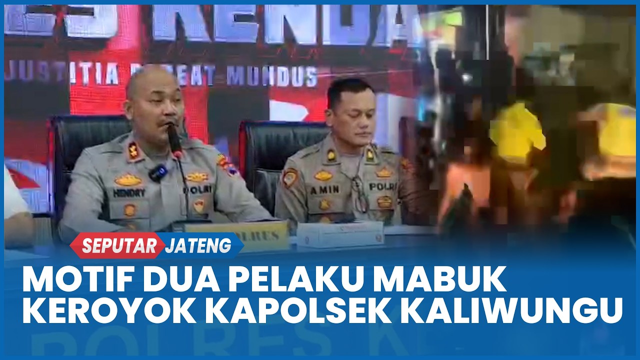 Motif Dua Pelaku Mabuk Keroyok Kapolsek Kaliwungu: Tidak Terima Ditegur