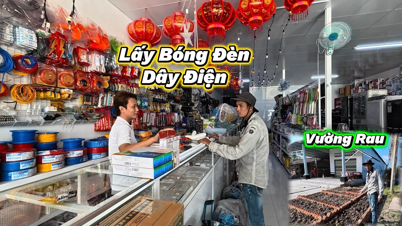 2 Vợ Chồng Chạy Xuồng Đi Chợ Mua Đồ Về Để Về Làm Nhà Sau và Bữa Cơm Gia Đình