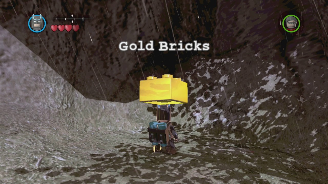 LEGO Batman 2: DC Super Heroes - Gotham City North: Arkham Asylum (All Gold Bricks, Red Bricks)