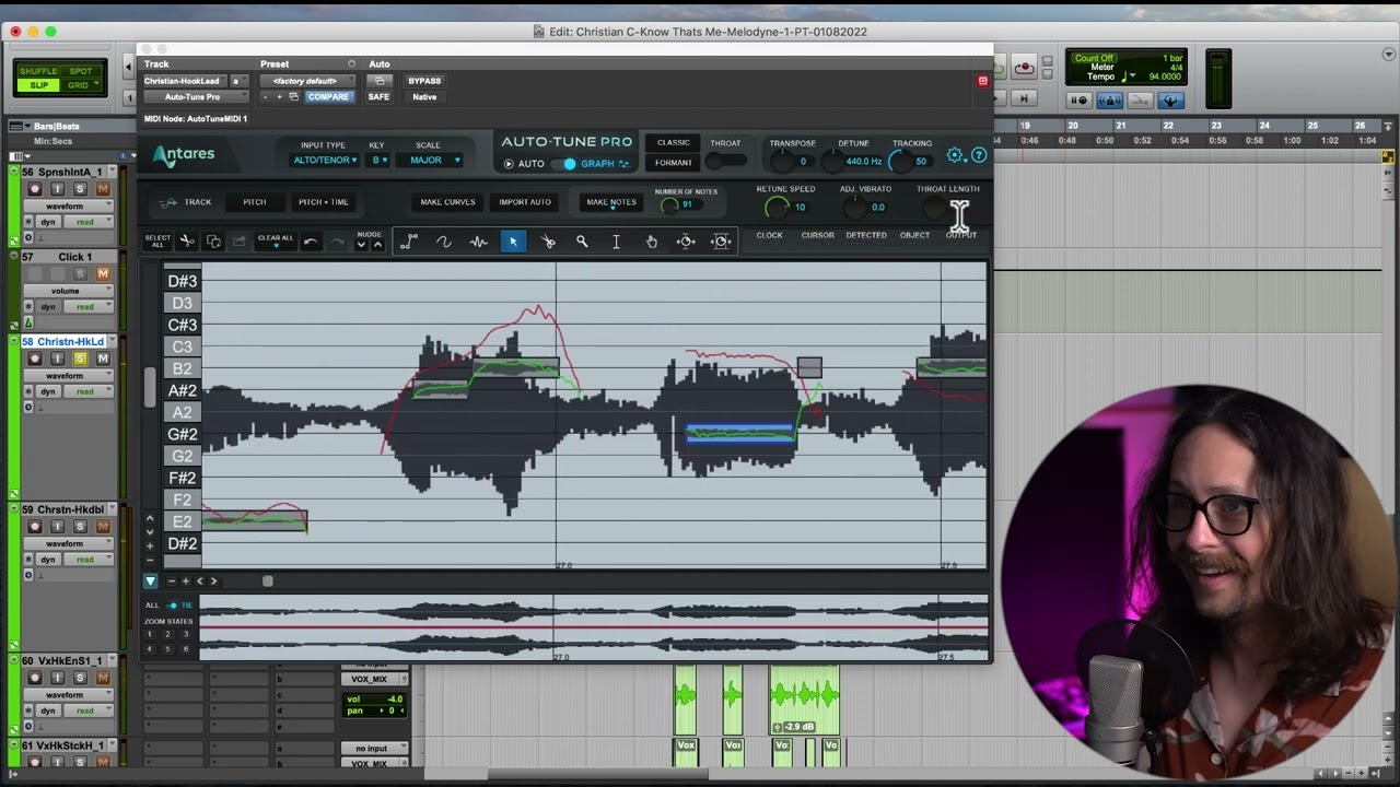 Mixing Reggaeton | Module 14 | Auto Tune Pro Graph Mode