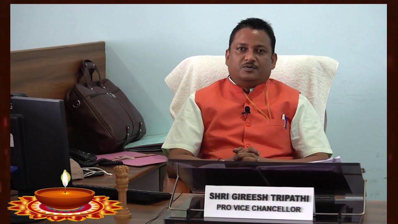 Diwali Greetings | Pro-Vice-Chancellor | Shri Gireesh Tripathi | SKU | Chhatarpur
