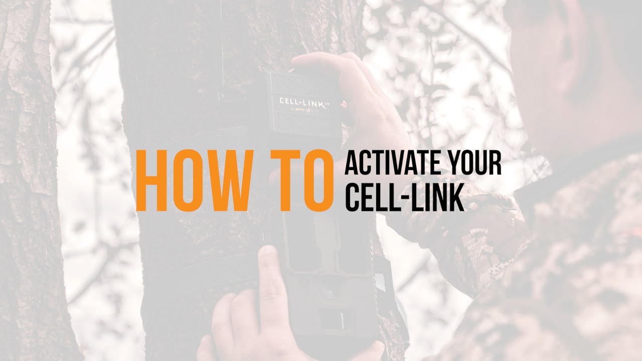 How to activate your SPYPOINT CELL-LINK Universal Cellular Adapter