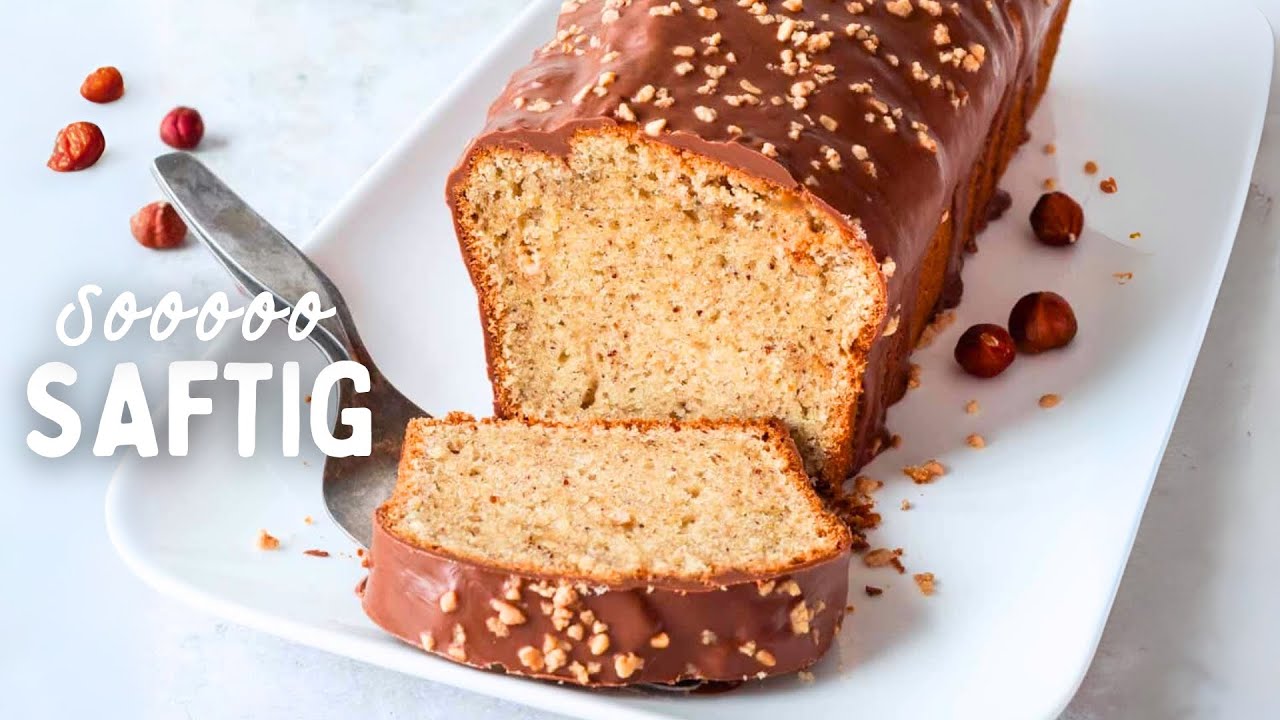Saftiger Nusskuchen mit &Ouml;l | aus der Kastenform