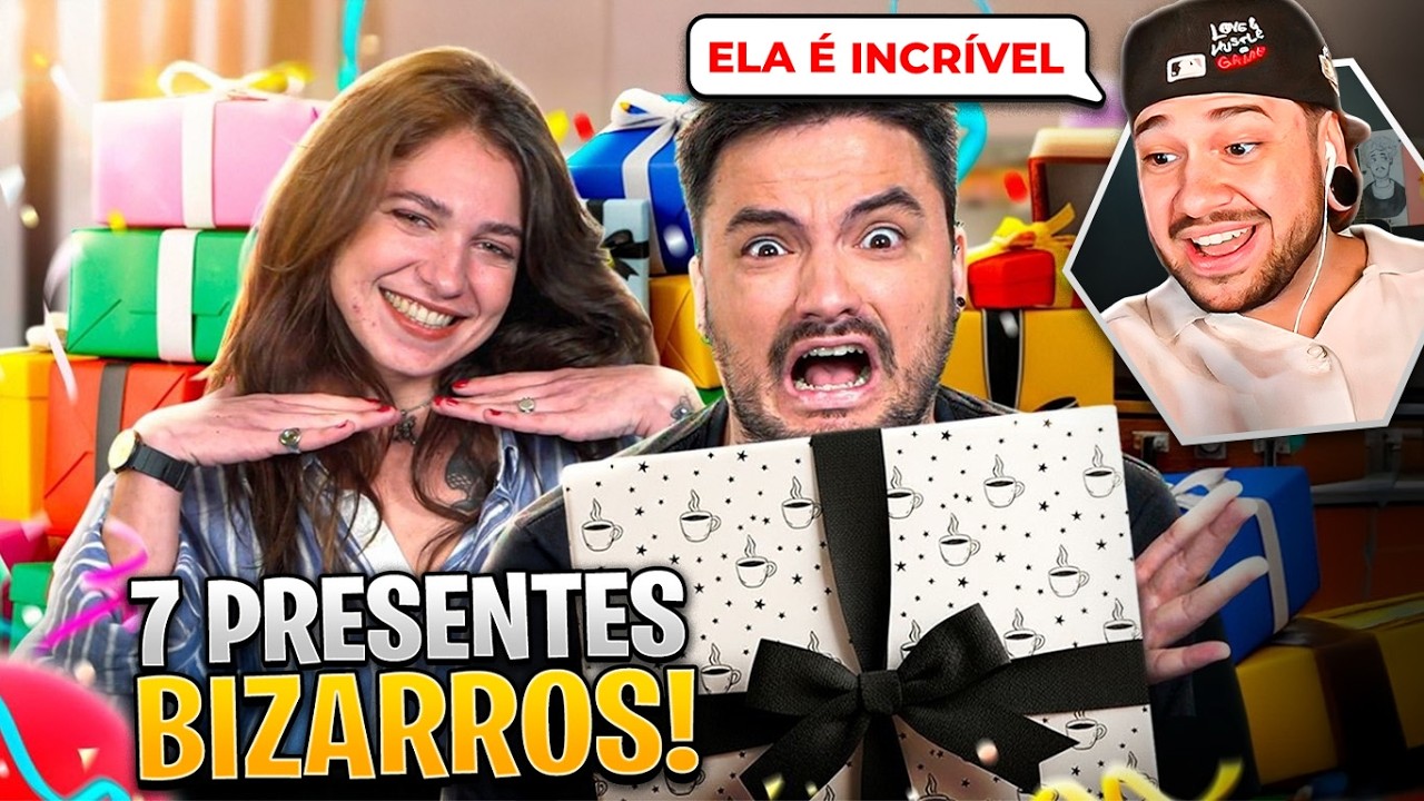 QUAIS SÃO OS 7 PRESENTES DO FELIPE NETO? - React Felipe Neto