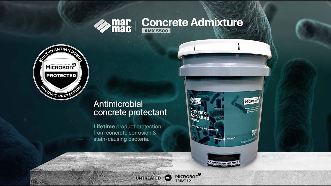MarMac Concrete Admixture AMX 5500 Slides