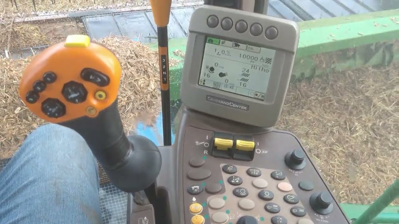 como bater ponto no GPS  Gs3 da colhetadeira sts 9770 JOHN DEERE