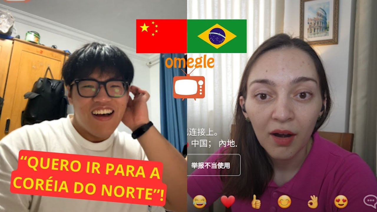 Brasileira SURPREENDE CHINESES ao falar MANDARIM FLUENTE no Omegle #4