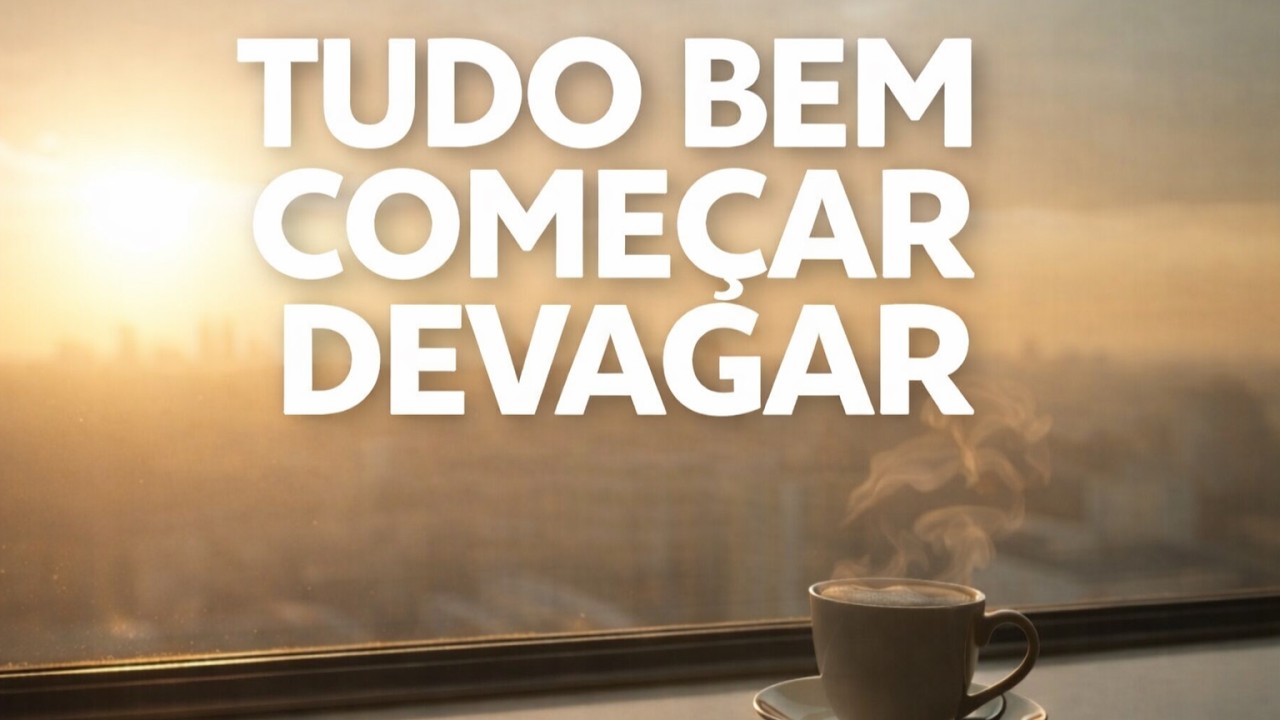 Tudo Bem Começar Devagar | Música Lo-Fi para Manhã Leve e Confiante