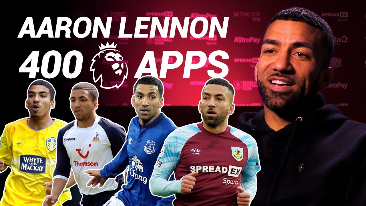 Aaron Lennon | 400 Premier League Appearances & Counting! | Leeds, Spurs, Everton & Burnley