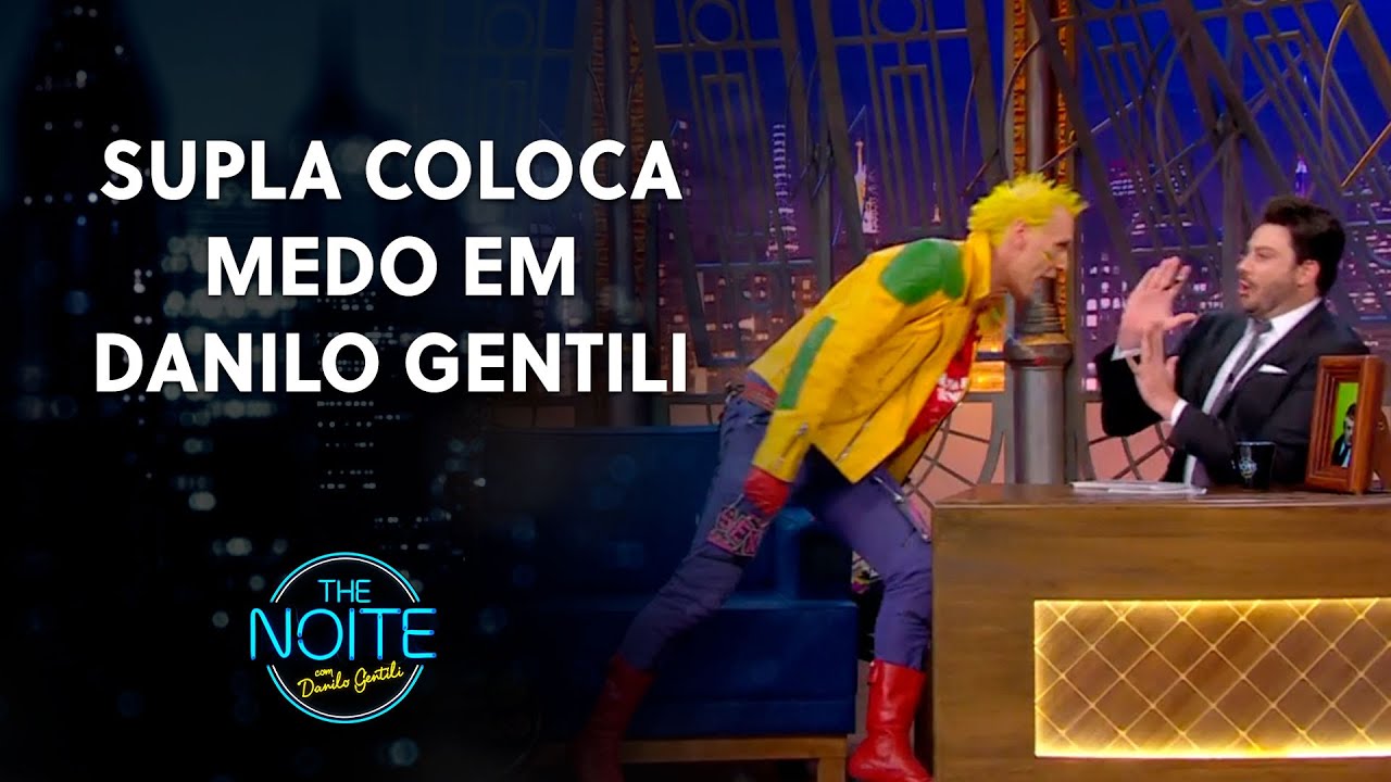 O cantor foi pra cima do apresentador | The Noite (30/09/21)