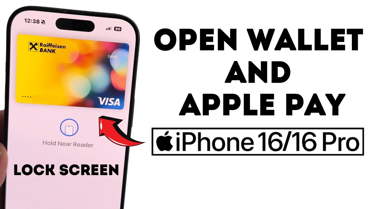 iPhone 16/16 Pro Max: как открыть WALLET и Apple Pay с экрана блокировки