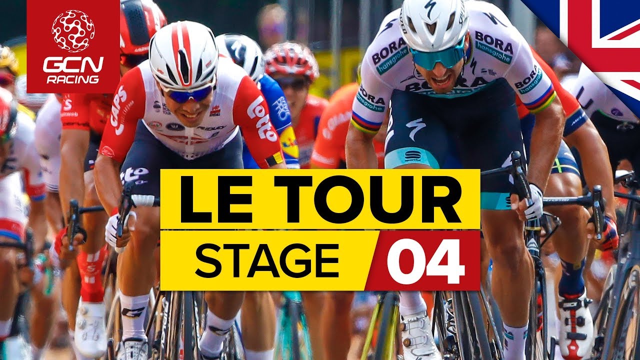 Tour de France 2019 Stage 4 Highlights: Reims - Nancy | GCN Racing