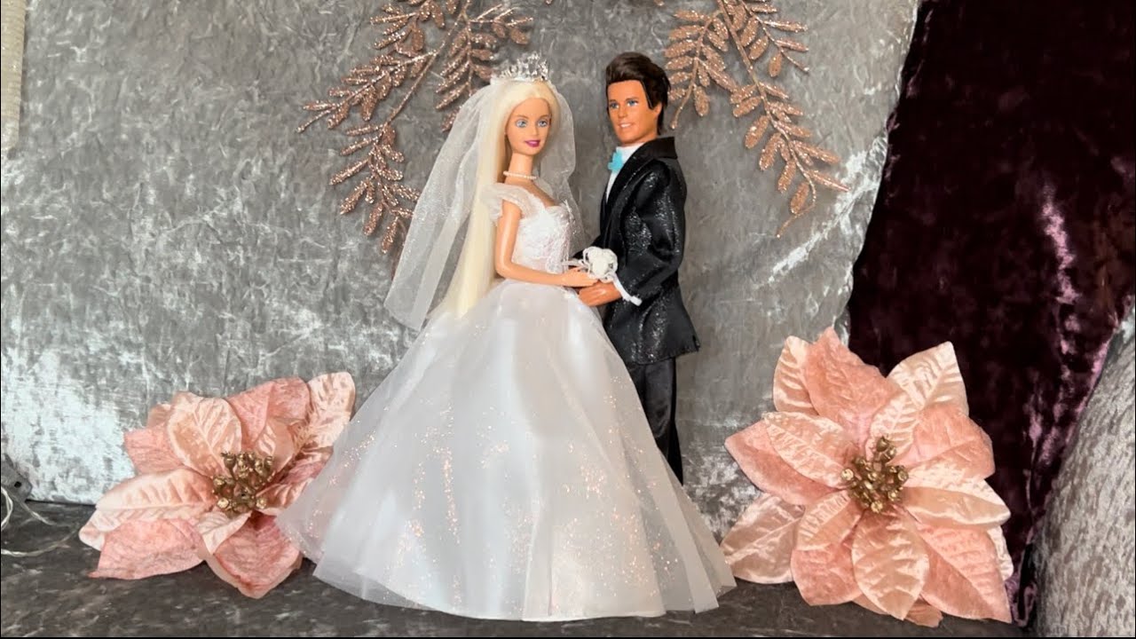 Barbie Princess Bride doll Review, 2000 doll collection. #barbie #barbiecollection #barbiedoll