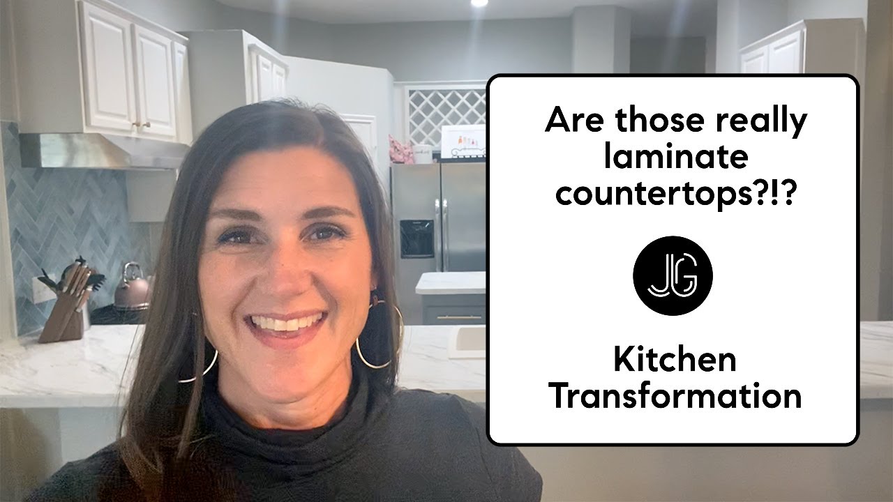 Are Those Really Laminate Countertops?!? Jen Gowens | Realtor | Kitchen Renovation Spotlight.