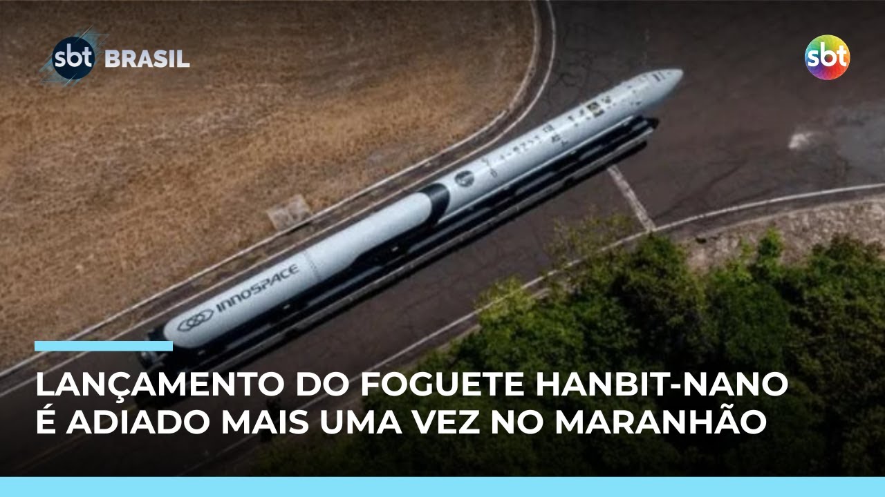 Lan&ccedil;amento do foguete Hanbit-Nano &eacute; adiado mais uma vez no Maranh&atilde;o  | #SBTBrasil