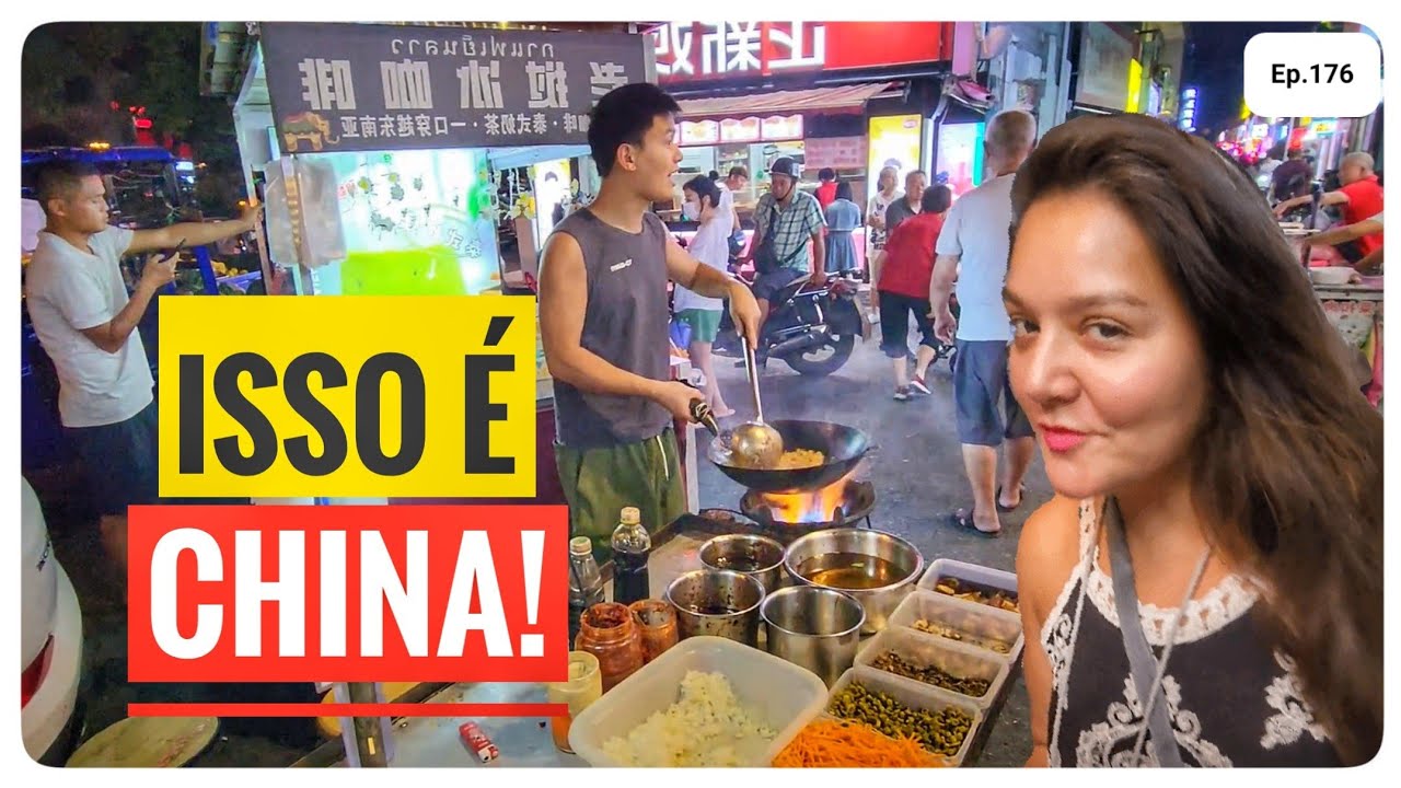 SURPREENDIDOS nesta Cidade da CHINA! 13 horas no Trem Noturno