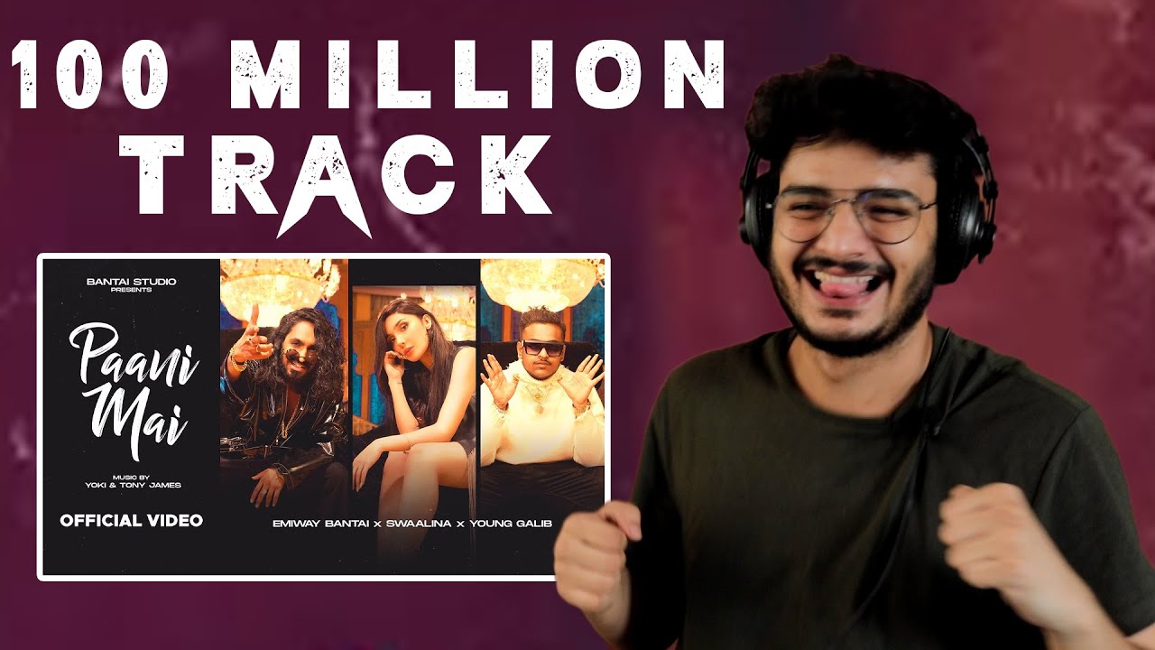 EMIWAY BANTAI - PAANI MAI | SWAALINA | YOUNG GALIB | (OFFICIAL MUSIC VIDEO) | Reaction | Rtv Prod
