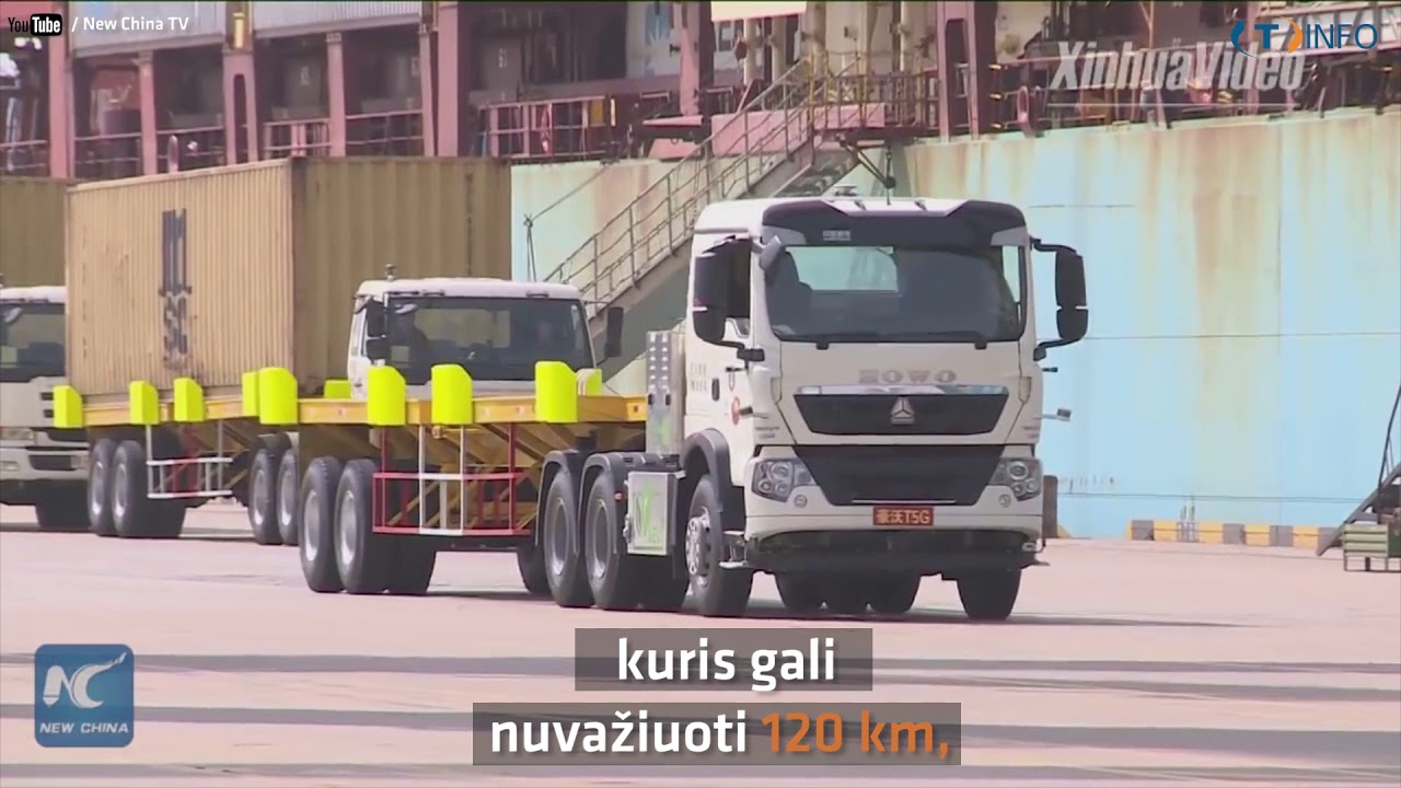 Autonominiai vilkikai transporto ateitimi