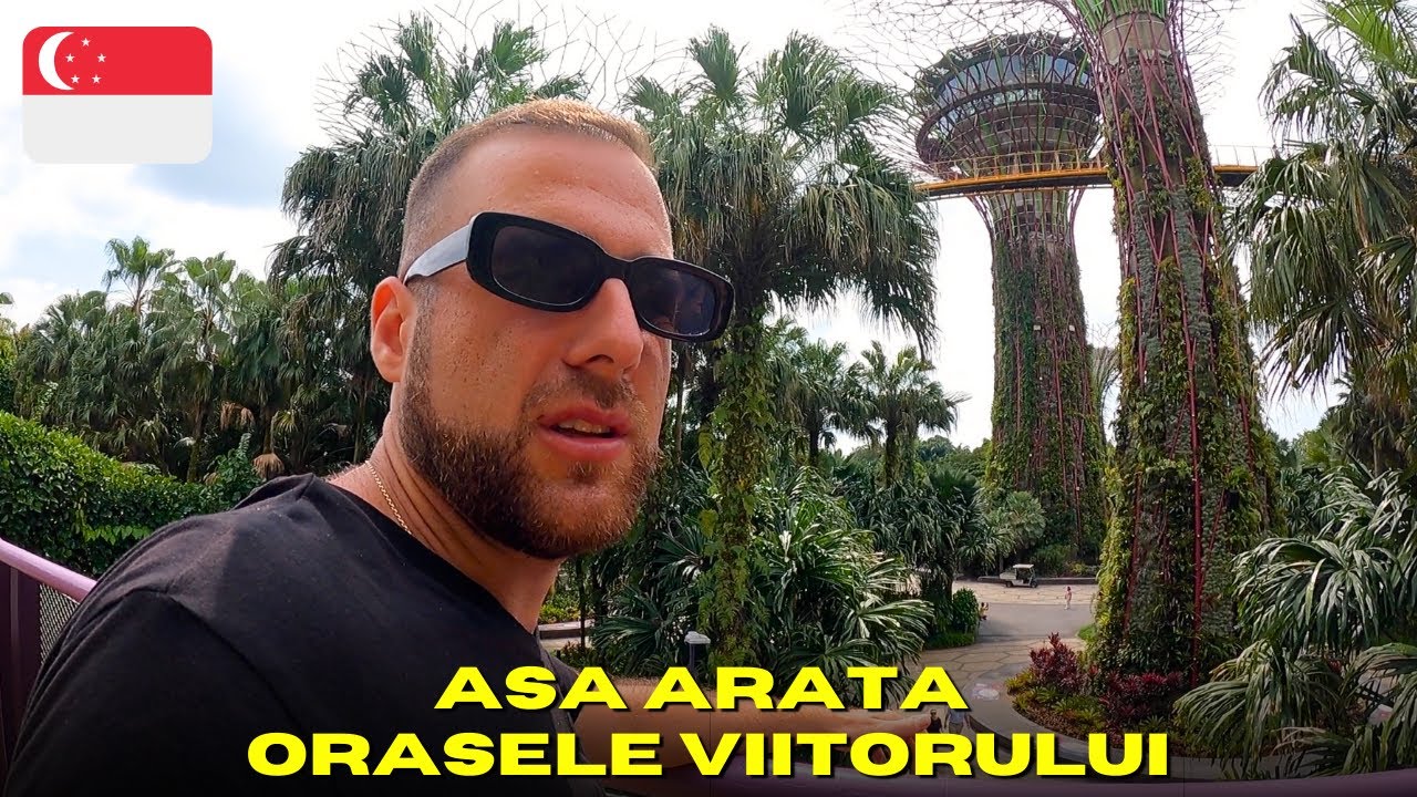 Asa Arata Sfarsitul Naturii (Copaci Artificiali si Gradini de Sticla in Singapore)