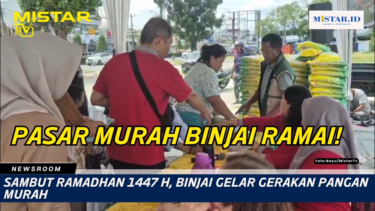 Sambut Ramadhan 1447 H, Binjai Gelar Gerakan Pangan Murah