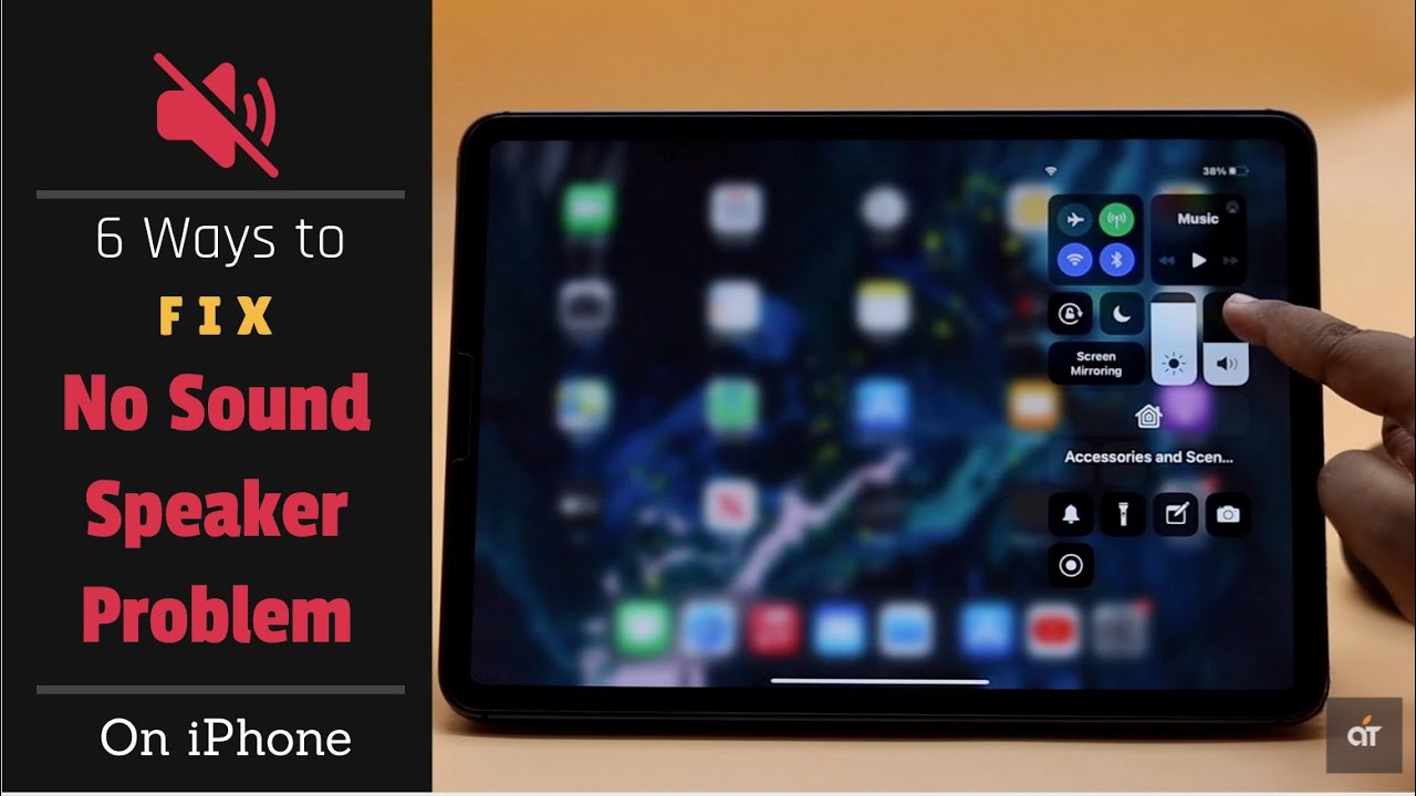 Решить проблему с динамиком на iPad Pro (6 способов) | Проблема отсутствия звука на iPad решена