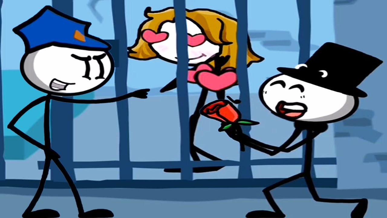 Prison Escape: Stickman Story Level 11-15 Stickman Jailbreak- Funny Noob Vs Pro Gameplay Walkthrough