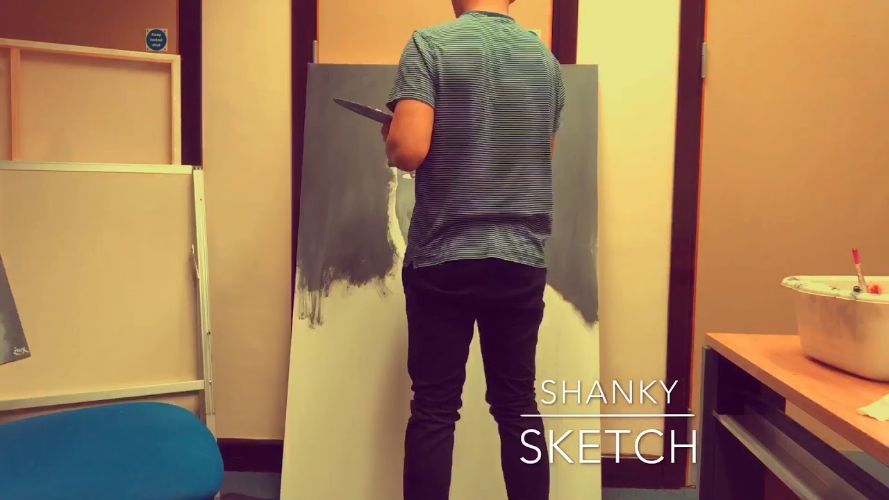 Time lapse of Kylie Watson MC acrylic painting