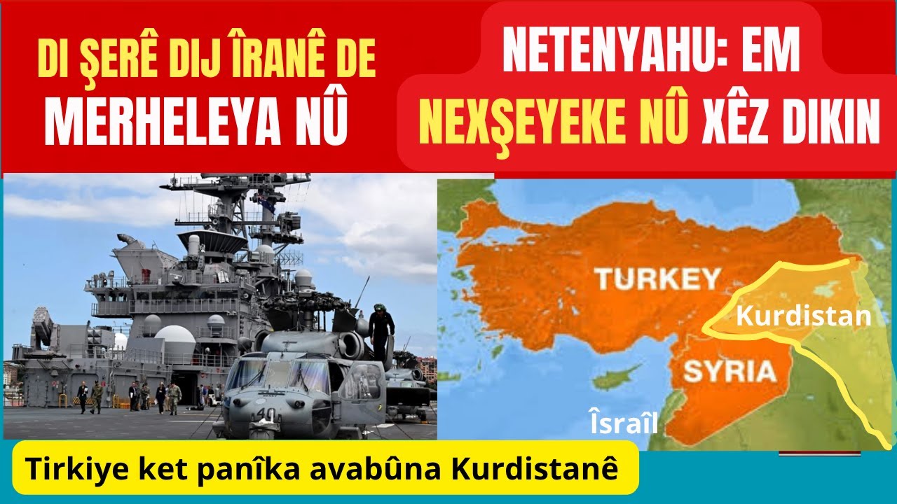 Li Tirkiyê tirsa avabûna Kurdistanê