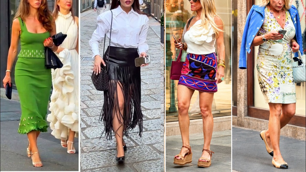ITALIAN STREET FASHION SUMMER 2026 🔥 HOTTEST STYLE TRENDS IN 32&deg;C MILAN STREETS