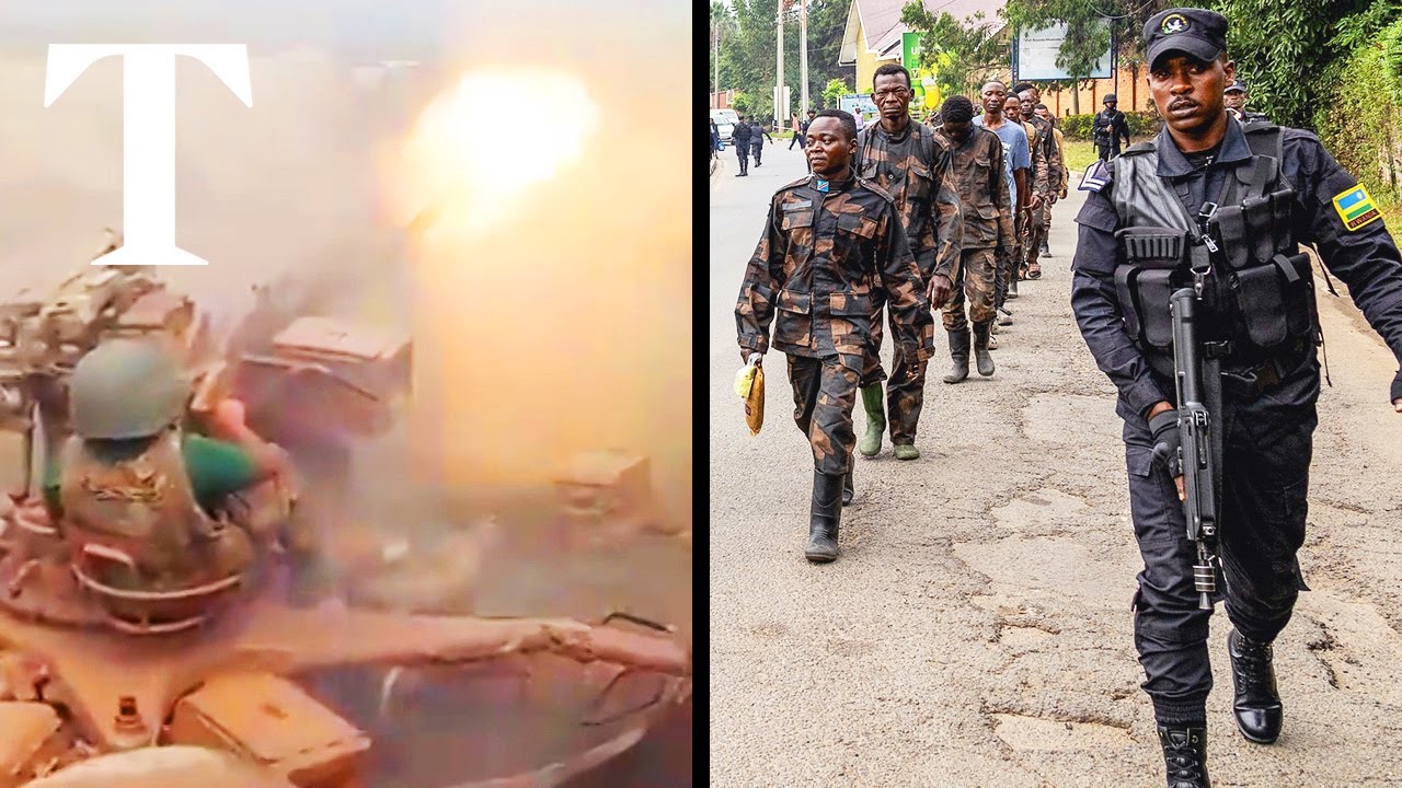 Congolese rebels clash with South African forces in Goma