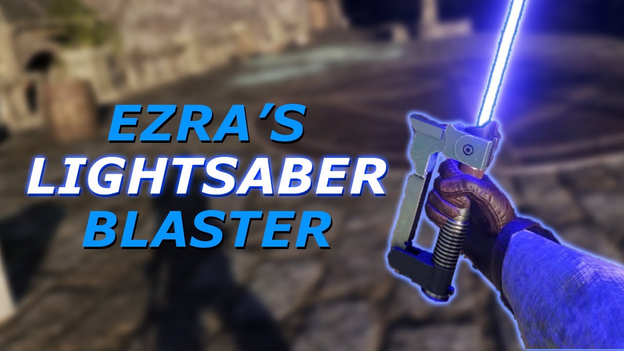 Ezra Bridger Blaster Saber In Virtual Reality (Blade & Sorcery)