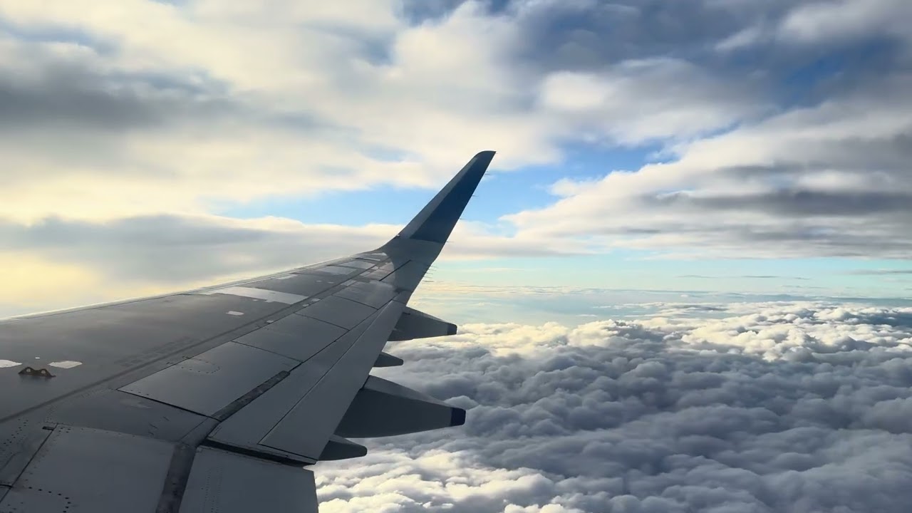 First Flight ✈️ is always special 🛫🛬🌅🌥️🌤️✨