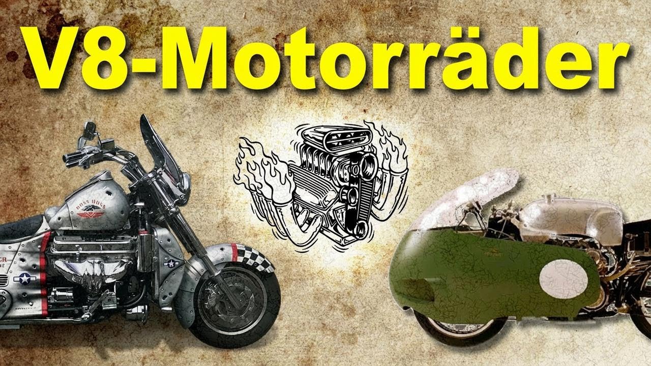 Was du schon immer über V8-Motorräder wissen wolltest