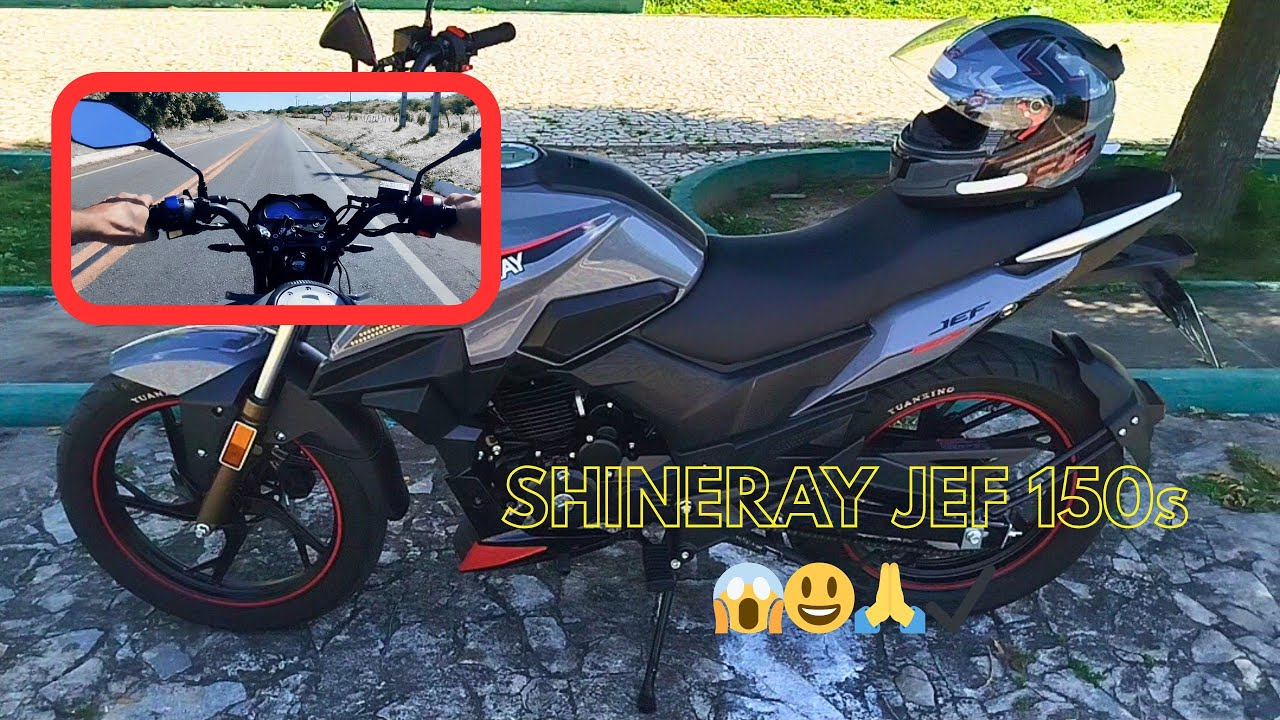 1080 HD | UM ANO COM A SHINERAY JEF 150s! SERÁ QUE VALEU A PENA!?😱🙏😃✔️