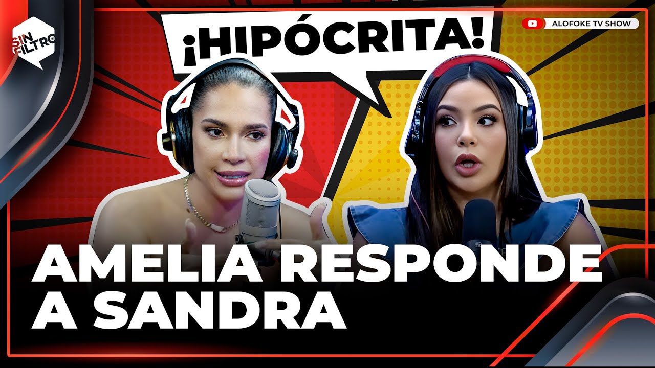 AMELIA ALCÁNTARA RESPONDE A SANDRA BERROCAL POR LLAMARLE HIPÓCRITA